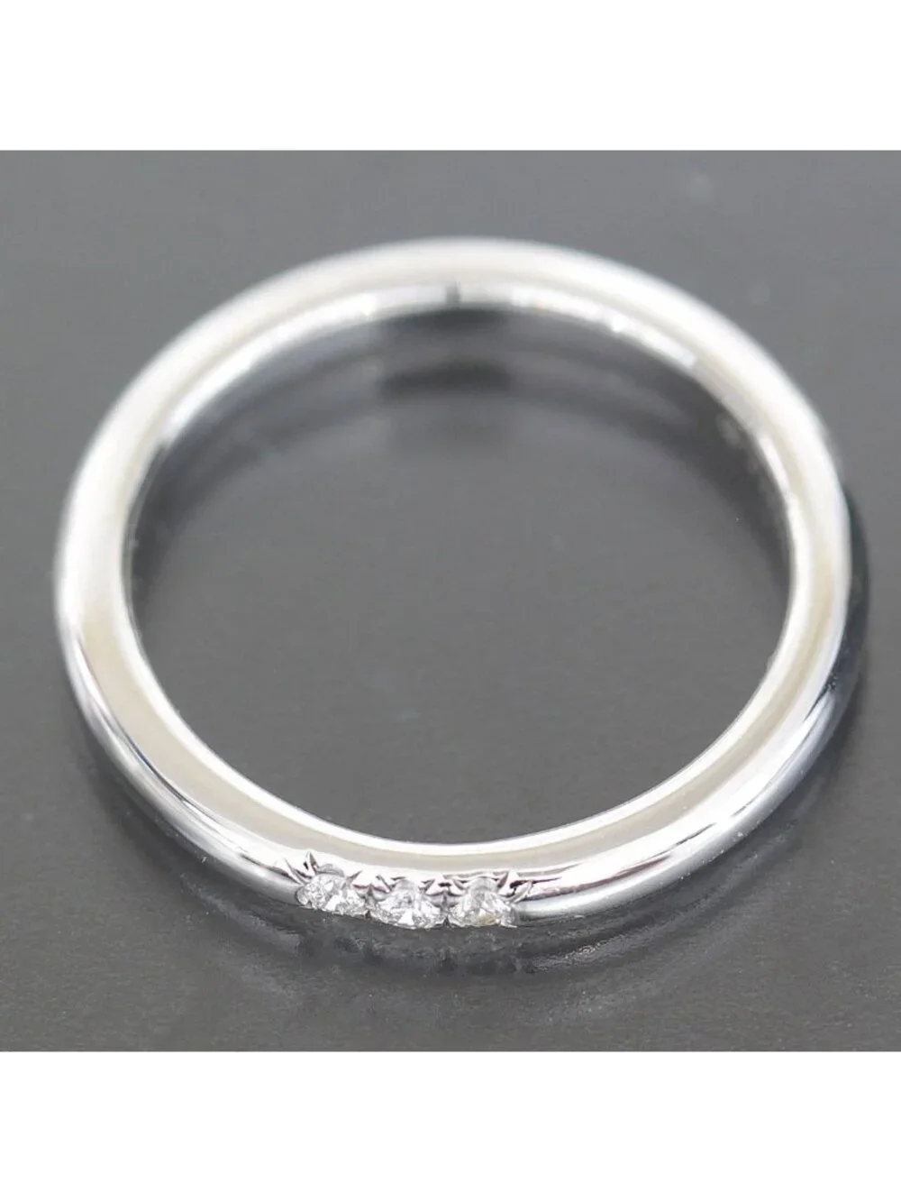 Tiffany & Co Forever Diamond Band Ring Platinum